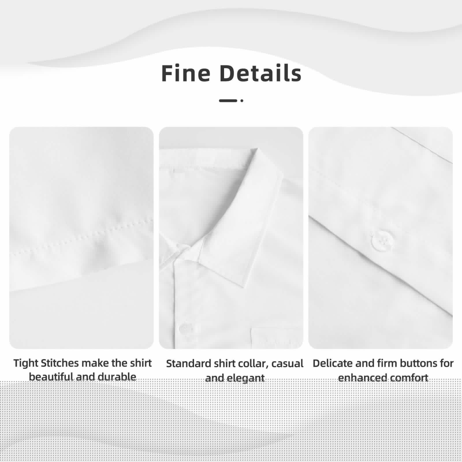 thumbnail image 6 of Kll Men'S Hawaiian Shirt Short Sleeve Button Down Beach Shirts-Christmas Red Snowflakes, 6 of 7