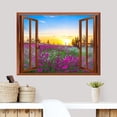 thumbnail image 5 of wall26 Beautiful Summer Sunrise Over a Blossoming Meadow Removable Wall Sticker/Wall Mural - 24"x32", 5 of 6