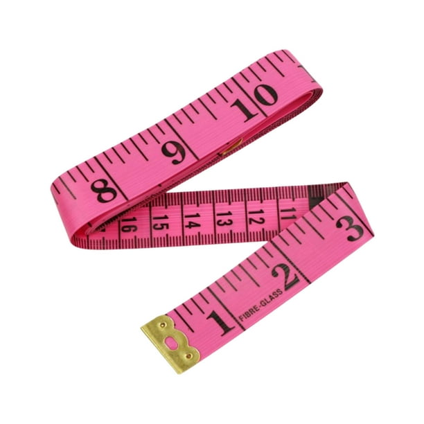 Xihbxyly Cinta Métrica Flexible de Pvc de Doble Escala, Minicinta de Costura Flexible, Resistente, para Medir Ropa con Precisión, Ideal para Sastrería y Manualidades, Tamaño de Bolsillo.