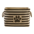 thumbnail image 2 of Bone Dry Pet Storage Collection Striped Paw Patch Basket, Medium Rectangle, 1 Pack, 2 of 3