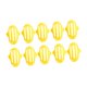 thumbnail image 3 of 10 marcadores de línea para pelotas de golf, prácticos para identificar pelotas y trazar líneas. Amarillo, 3 of 9