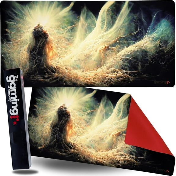 The Gaming Mat Company Light & Energy Single Player TCG Gaming mat