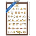thumbnail image 3 of Gudetama - Grid Wall Poster, 14.725" x 22.375", Framed, 3 of 5