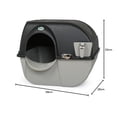 thumbnail image 2 of Bandeja de Arena Autolimpiante Elite Omega Paw Negra Medianoche Grande, 2 of 8