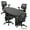 6ft w/ 4 Chairs Espresso, variant on GOF Office Furniture Computer Chair (G11514B)–Ergonomic Task Seating–Black Mesh Back Tilter