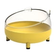 thumbnail image 5 of Hamster Sand Bath Box Shower Bathtub Sand Bath Container Pet Toy Removable Small Animal Bath House for Hedgehog Rat Chinchilla Ferret Gerbil Yellow, 5 of 9