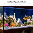 thumbnail image 4 of Aquarium Artificial Flower, Simulation Easy To Clean 2Pcs Aquarium Fake Plants Landscaping Decorative  For Aquarium, 4 of 8