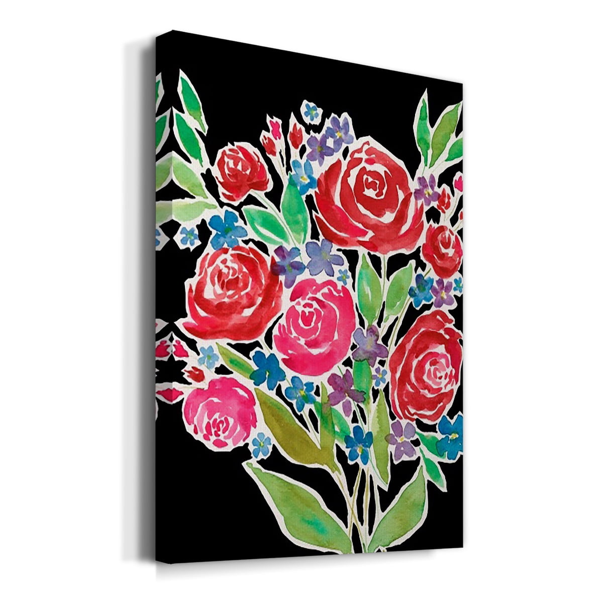 Floral Choir Bouquet Premium Gallery Wrapped Canvas - Ready to Hang