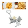 thumbnail image 1 of French Fry Cutter, Aluminum Alloy Tool Rest Thickened Heavy Duty Stainless Steel Potato Cutter Professional  for Kitchen, 1 of 8