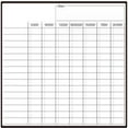 thumbnail image 1 of Reweti Clearance Magnetic A3 Monthly Schedule Customized Refrigerator Sticker Erasable Schedule Message Board Soft Whiteboard Pet Writing Board, 1 of 1