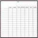 thumbnail image 1 of Calendario mensual magnético personalizado para la puerta de la nevera, Tablón de mensajes borrables, Tablón blanco suave para mensajes, 1 of 5