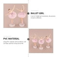 thumbnail image 3 of MLINS 3 Pcs Figures Ballet Girl's Handwriting Ballet Ornaments Baby Bride 14CM Pink, 3 of 8
