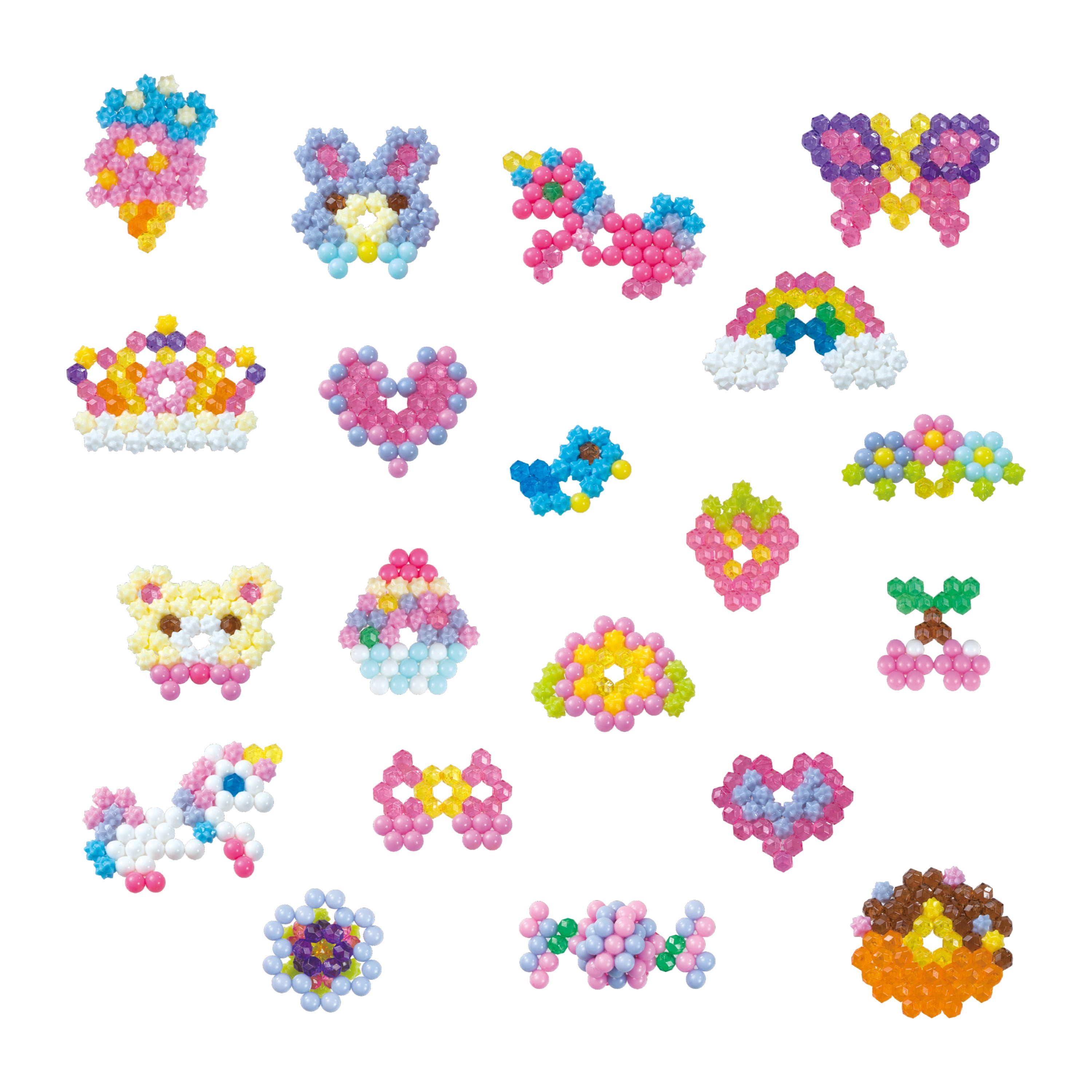 Aquabeads Design & Style Rings Complete Arts & Crafts Bead Kit for Children - create 10 unique wearable rings
