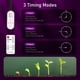 thumbnail image 4 of Lámpara para plantas, 80 LED, luz de crecimiento de 360°, iluminación hortícola con 4 cabezales, luz de crecimiento de plantas de espectro completo con temporizador automático - ENCENDIDO/APAGADO 4H/8, 4 of 5