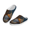 thumbnail image 2 of Lsque Moon Night Sky Cute Rabbit Pattern Womens Comfort Cotton on Scuff With Memory Foam and Anti-skid Sole Slipper-35/36, 2 of 7