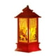 thumbnail image 5 of Bearachild Navidad Retro Castillo luces candelabro árbol de Navidad ciervo viejo muñeco de nieve linterna noche luz escritorio DIY adornos viejo rojo 2piezas, 5 of 5