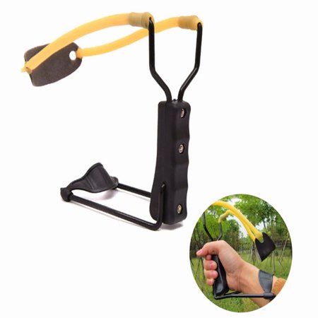 Folding Hunting Slingshot Tactical Pocket Target Catapult for Outdoor Shooting