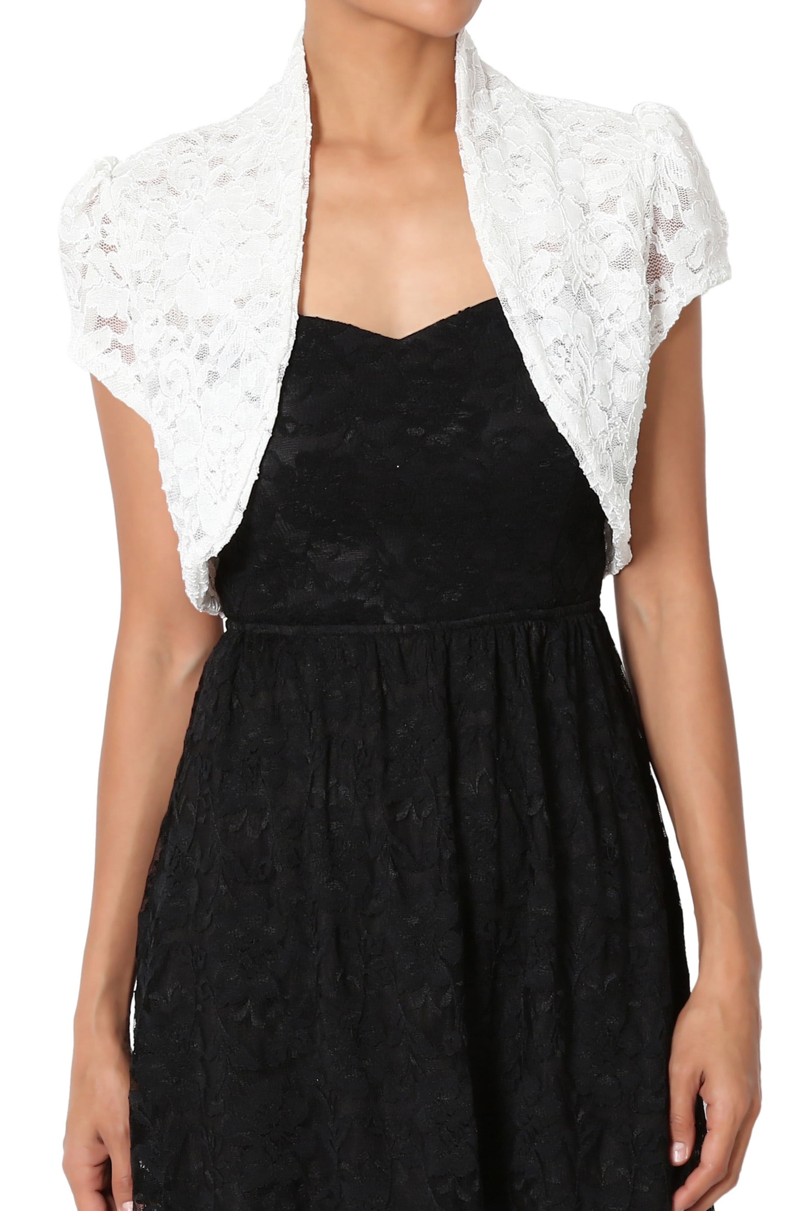 crop dress with shrug