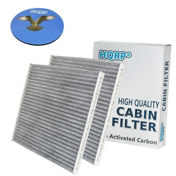 HQRP 2Pack Carbon A/C Cabin Air Filters for Lexus RX330 20042006
