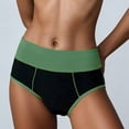 thumbnail image 1 of Comfort High Waist Underwear for Women Full Coverage Breathable Everyday Panties with Color Design, 1 of 3