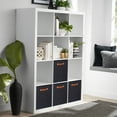 thumbnail image 5 of Better Homes & Gardens 12 Cube Storage Organizer, White Texture, 5 of 11