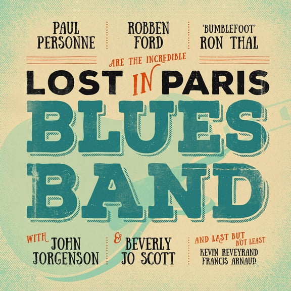 Robben Ford - Lost In Paris Blues Band - Music & Performance - Vinyl