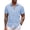 Light Blue, variant on COOFANDY Men's Wrinkle Free Business Dress Shirts Short Sleeve Button Down Shirts