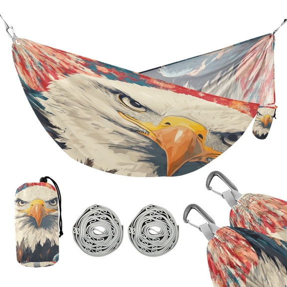 Hammock Camping Hammock Nylon Portable Hammock Travel Camping Hammock Colored Cool Eagle