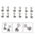 thumbnail image 3 of Piquets de Réglage pour Guitare Électrique Bass 4R4L2R2L Chrome Bass 4R, 3 of 4