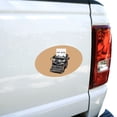 thumbnail image 2 of Just Write Antique Typewriter Writer Author Automotive Car Refrigerator Locker Vinyl Euro Oval Magnet, 2 of 3