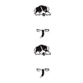 thumbnail image 3 of ZheElen Easy To Wall Decals Wide Application In Any Setting Decoration Effect Light Switch Stickers Dark Wall Stickers 003 2Set, 3 of 6