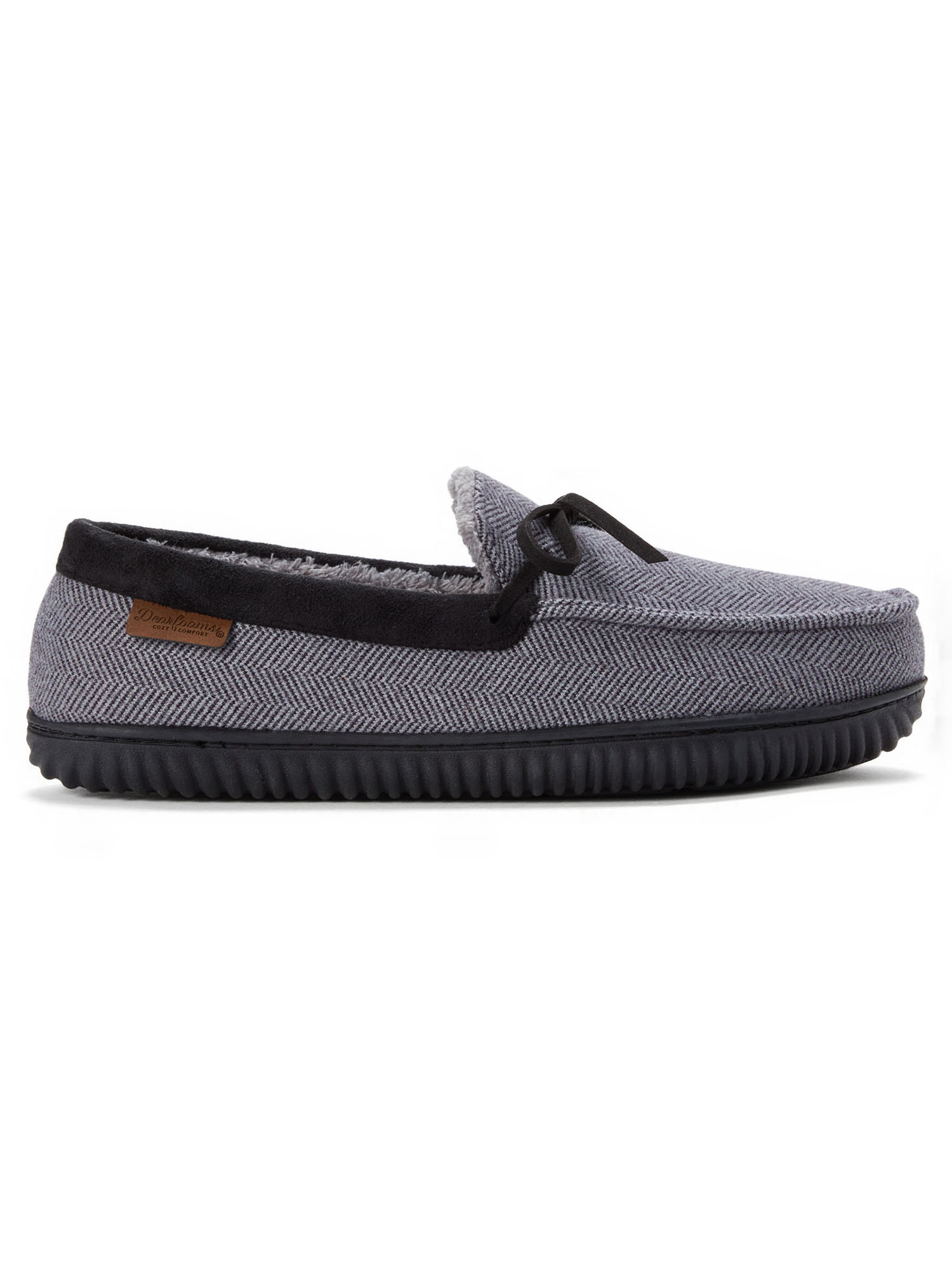 Dearfoams Cozy Comfort Men's Moccasin Slippers