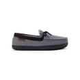thumbnail image 4 of Dearfoams Cozy Comfort Men's Moccasin Slippers, 4 of 6