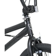 20 Kent Chaos BMX Bicycle, Fits Rider 42 - 5, 0, Hydro Dip Matte Black, Child, Unisex