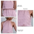 thumbnail image 1 of Vestido Corto, Cuello Halter, Cintura Elástica, Cintura Alta, Vestido Sin Mangas Para Oficina ANGGREK Otros, 1 of 6