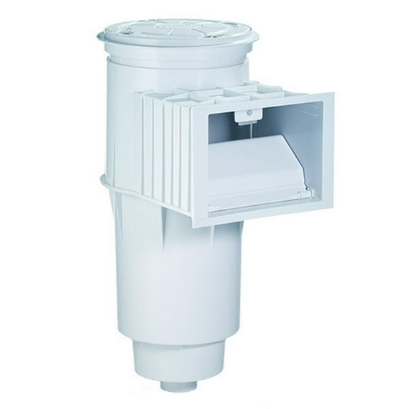 Pentair 84120200 Concrete Circular Weir Admiral S15 Pool and Spa Skimmer, 2-Inch Threaded