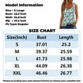 thumbnail image 5 of NAMTYQX Tshirts Shirts for Women Slim Trendy Graphic Perforated Shoulder Straps Sleeveless Casual Stretch V Neck Earthy Yellow Size M, 5 of 5