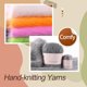thumbnail image 5 of Inteprter Juego de ovillos de lana de 50g y 20g, juego de hilo de ganchillo para tejer invierno de 2 hebras, gris Type3 NO3 Inteprter HA010946-03, 5 of 6