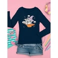 thumbnail image 3 of Cute Baby Racoon W Broom Long Sleeve Toddler -Image by Shutterstock,  4 Toddler, 3 of 4