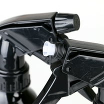 Moluckfu Outdoor Activity Aluminum Spray Bottle Black 1Set