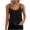 Black, variant on Women Summer Tank Tops Racerback Sleeveless Yoga Tops Casual Loose Basic Camisole Workout Tank Top, Black S