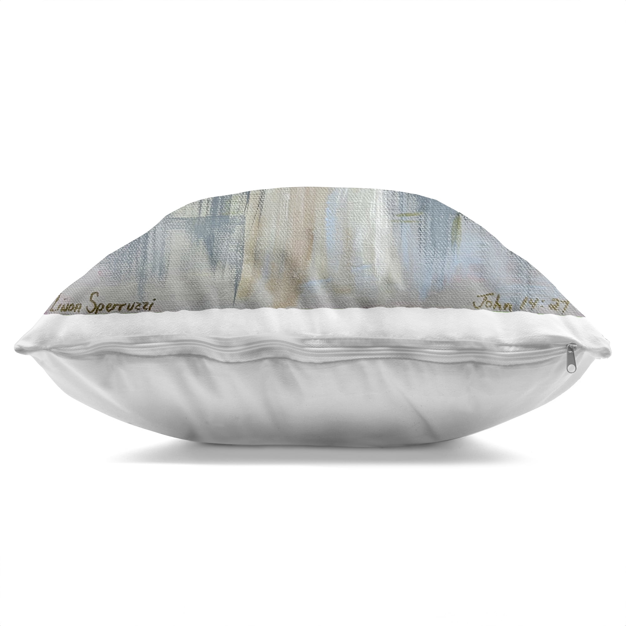 Stupell Industries Ethereal Peace Angel Decorative Printed Throw Pillow, design by Linda Sperruzzi, 18 x 7 x 18