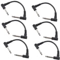 thumbnail image 2 of Here's a polished and professional product description for your **6pcs Professional Guitar Patch Cable Audio Cable**:\n\n \n\n**6 Pack Professional, 2 of 5