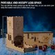 thumbnail image 3 of Juego de mesa Dice Tower CZYY Castle Wood cortado con láser con bandeja, 3 of 8