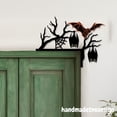 thumbnail image 4 of Handmadetneonsign Halloween Bats Door Corner Sign, Halloween Metal Door Topper, Door Corner Decor 70392, 4 of 4