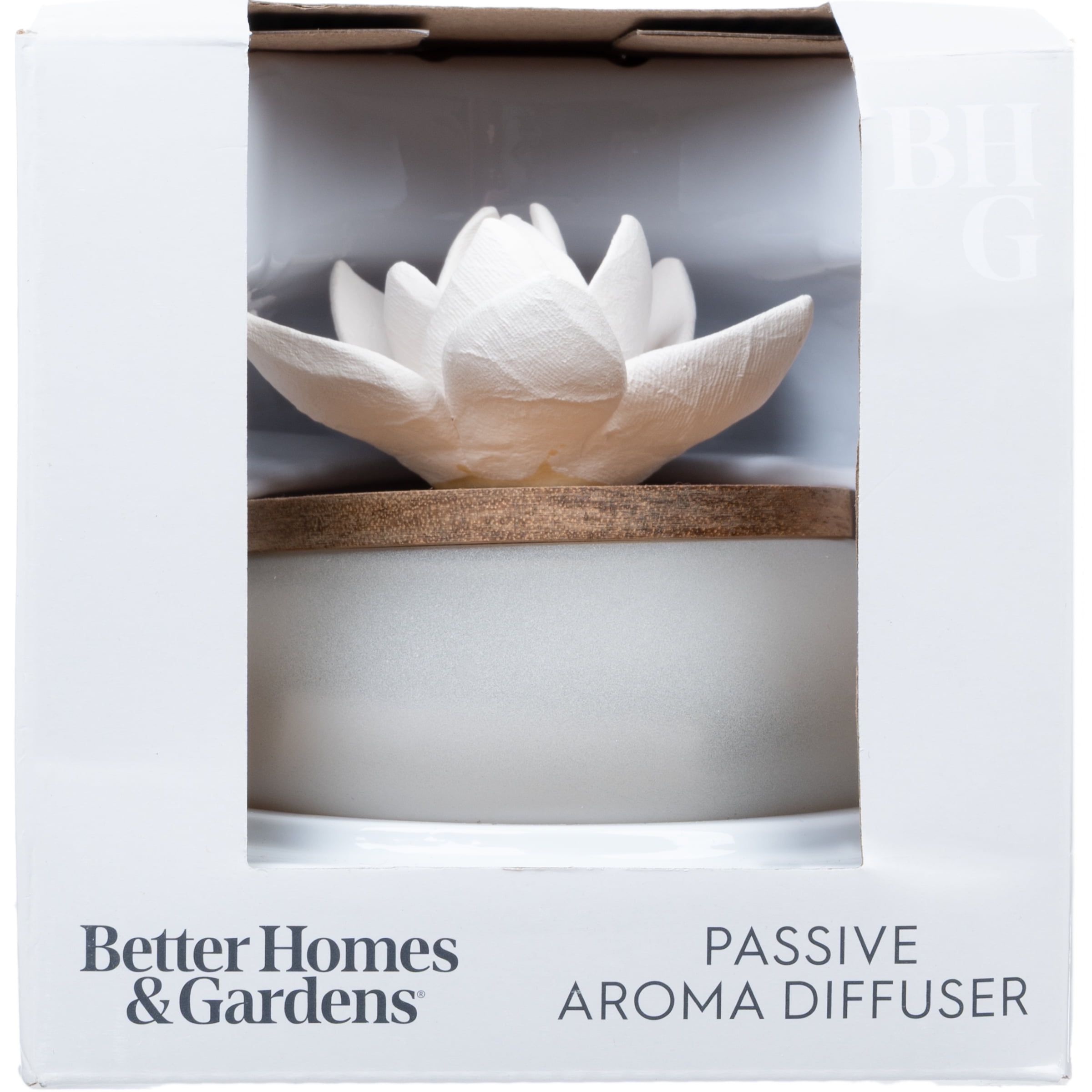 Better Homes & Gardens Wicking Ceramic Diffuser, Frosted Succulent