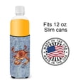 thumbnail image 4 of Carolines Treasures 8147MUK Crab Ultra Hugger for slim cans Slim Can multicolor, 4 of 6