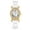Gold, variant on BS New Chain Simple Special Interest Light Luxury Ceramic Beads Women's Watch Quartz Watch Fashion