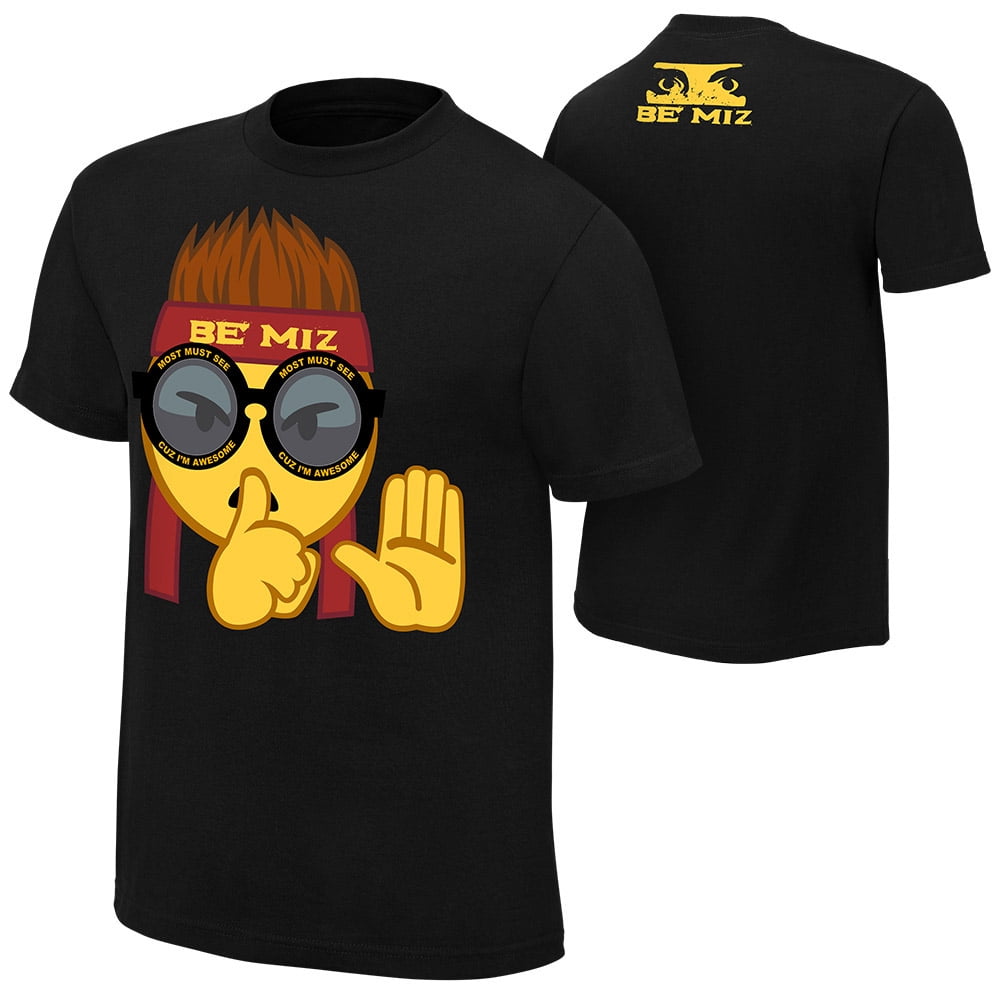 WWE Official WWE Authentic The Miz "Most Must See" TShirt Black