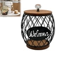 thumbnail image 2 of Aedtie Rack Coffee Pod Holder K Cup Holder Organizer For Counter Large Capacity Pineapple Shaped Metal Wire Coffee Pods Holder Coffee Pod Storage Basket For Kitchen Desktop, 2 of 8